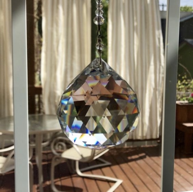 Crystal Sun Catcher, Crystal Prism, Home Decor, Housewarming Gift