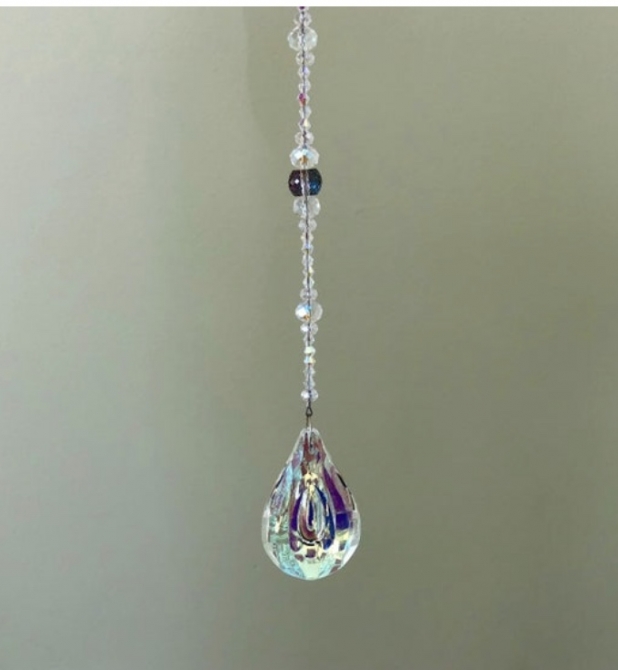 Hanging Ornament, Sun Catcher, Sparkly Crystal, Unique Gift Under 50